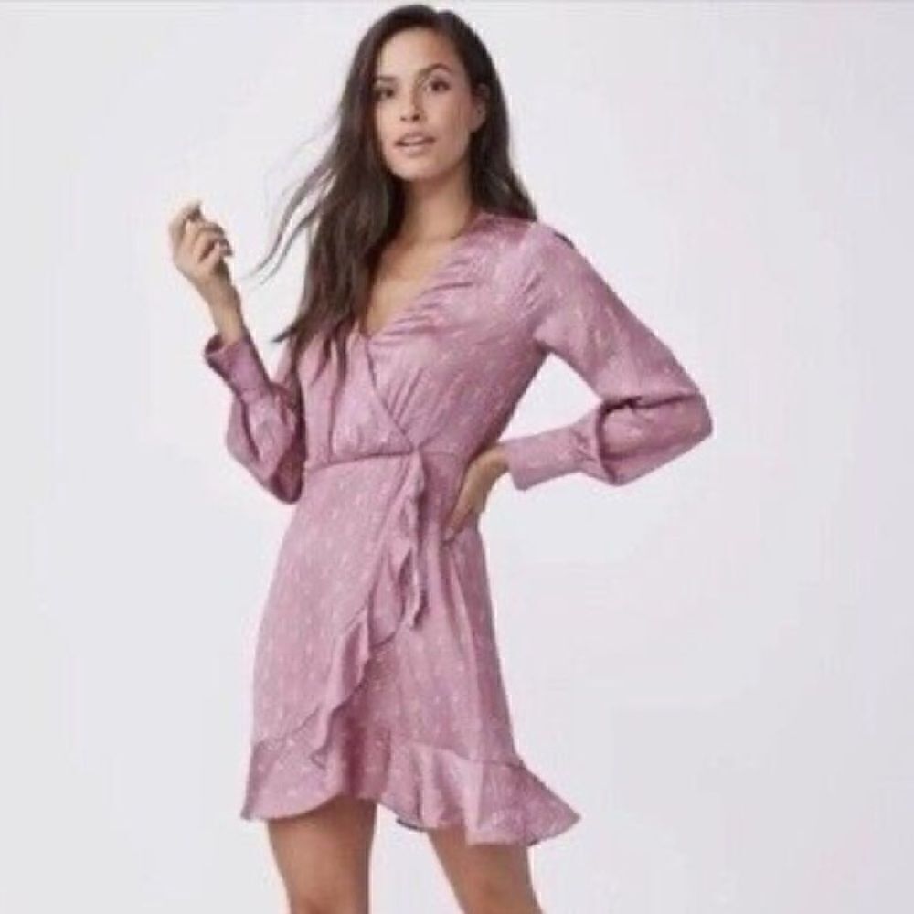 Paige Mesa Rose wrap dress - Picture 3 of 4